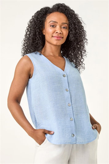 Layered Cami Vest Top in Lime - Roman Originals UK