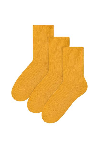 Pink 3 Pack Original Wool Dress Socks
