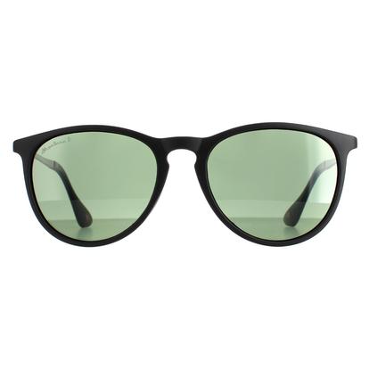 Black Oval Matte Black Green Polarized Mp24 Sunglasses