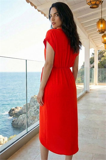Dusk Tie Detail Wrap Dress 14521764
