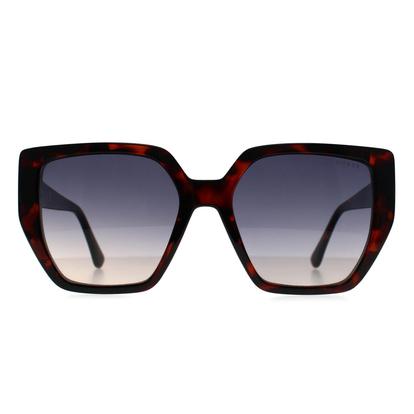 Brown Cat Eye Dark Havana Blue Gradient Gf6178