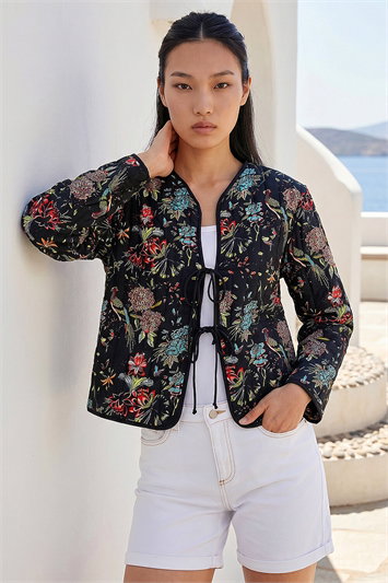 Dusk Reversible Printed Quilted Jacket 15054408