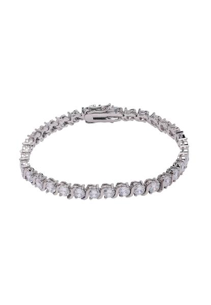 Metallic Diva Dainty Tennis Bracelet