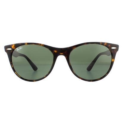 Brown Round Tortoise Green Classic G-15 Sunglasses