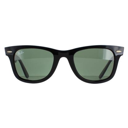 Black Rectangle Black Green Sunglasses
