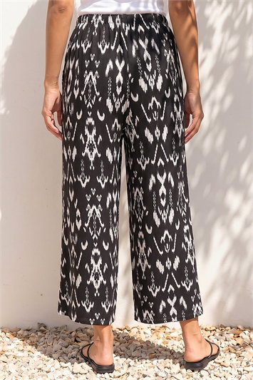 Petite Aztec Print Stretch Trouser 18080908
