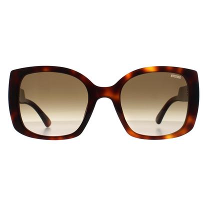 Brown Square Havana Brown Gradient Mos124/S