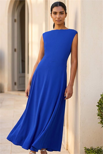Fit & Flare Midi Dress