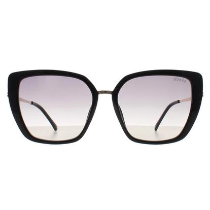 Black Cat Eye Shiny Black Grey Gradient Gf6199