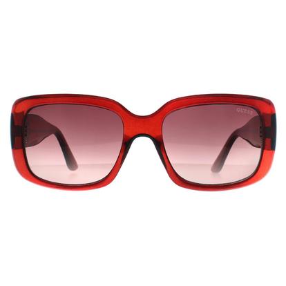 Red Butterfly Transparent Red Brown Gradient Gf6167