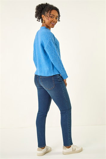 Petite Cable Knit Jumper 16213709