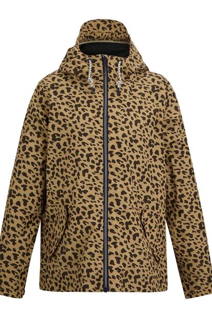 Multi Bayletta Leopard Print Waterproof Jacket