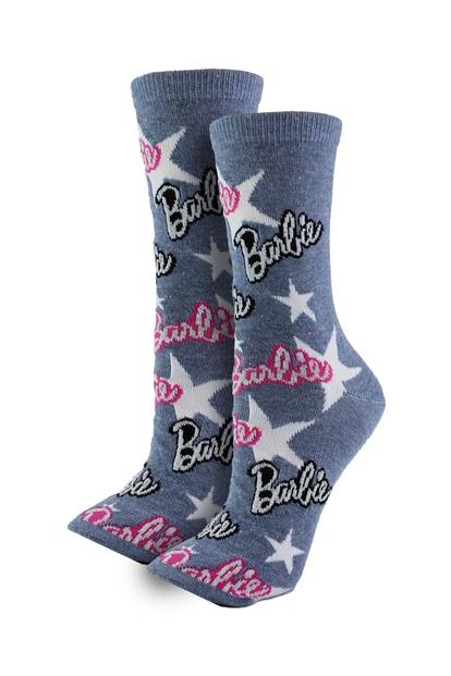 Blue Ladies Cute & Funny Novelty Barbie Socks - Perfect Gifts For Barbie Fans