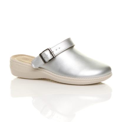 Low Wedge Slingback Clogs Mules M000033999