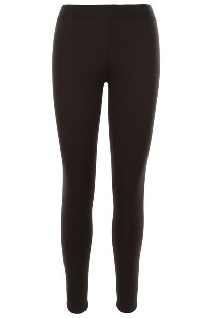 Black Fuzzy Sherpa Leggings