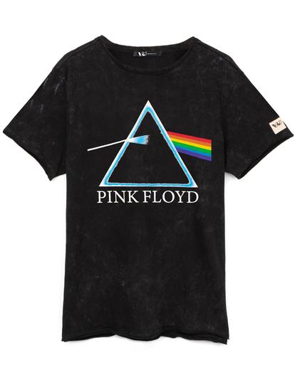 Black Pink Floyd Triangle Unisex T-Shirt