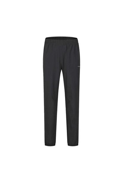 Black Plain Cuffed Trousers
