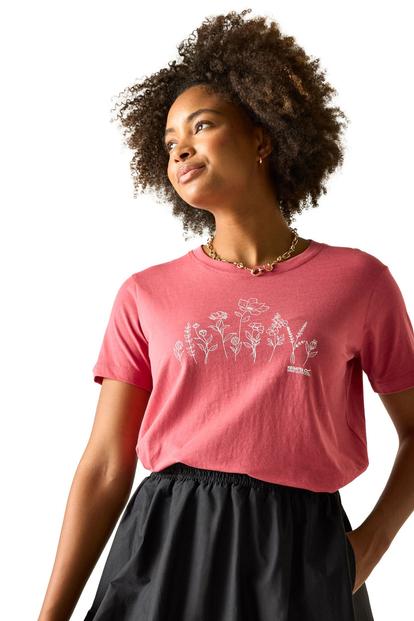 Red Filandra Vx Floral Tshirt