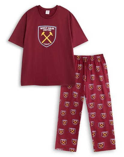 Red West Ham United Logo Small Pyjama Set