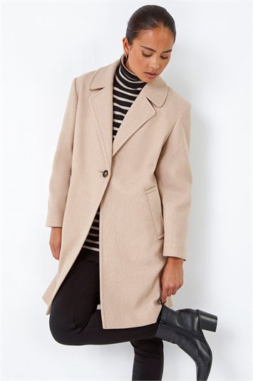 Petite Smart Longline Coat 12026588