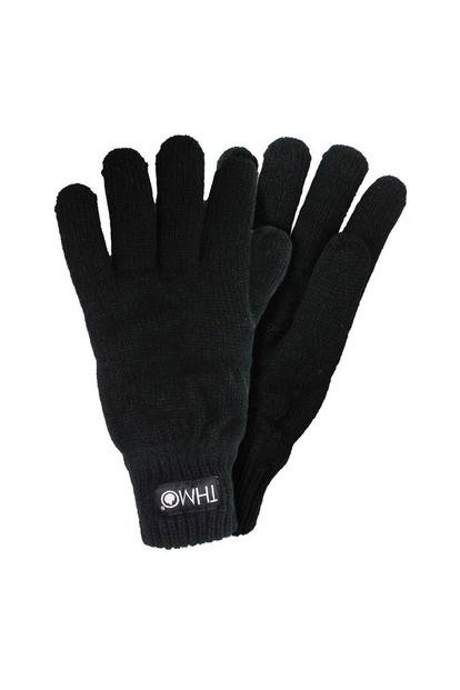 Black Full Finger Gloves With Thinsulate Lining