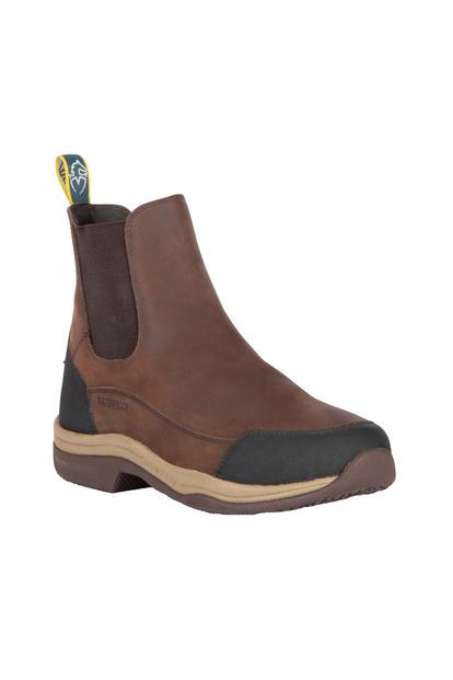Brown Genoa Xgrip Leather Chelsea Boots