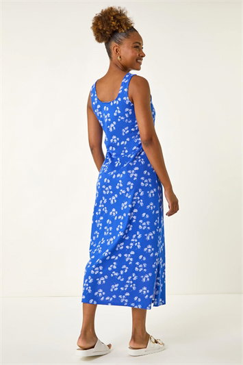 Dandelion Print Midi Dress 14785309