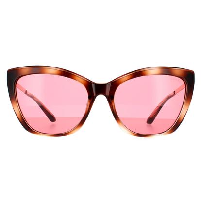 Brown Cat Eye Havana Burgundy Sunglasses
