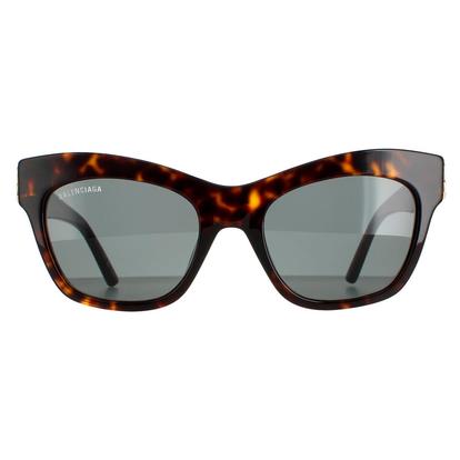 Brown Cat Eye Dark Havana And Gold Green Grey Bb0132s