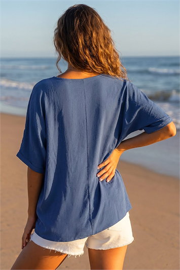 Tunic Top with Necklace 20162709