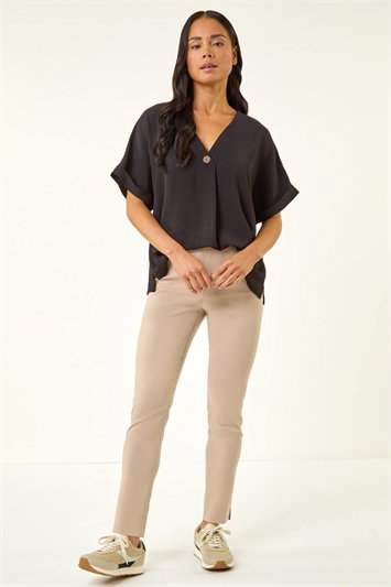 Petite Bengaline Stretch Trouser 18100488