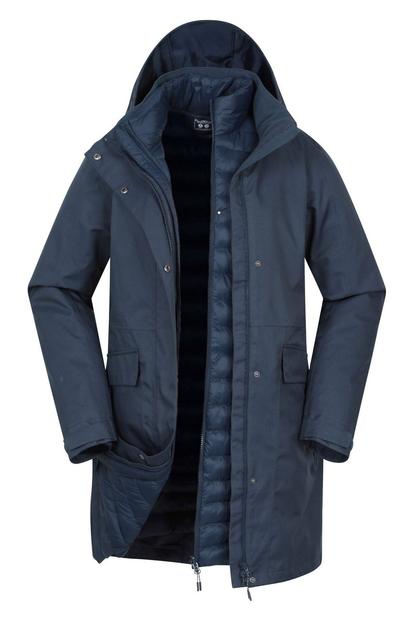 Black Rain On 3 In 1 Waterproof Jacket