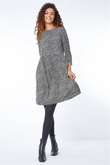 Leopard Print Stretch Dress 14331408