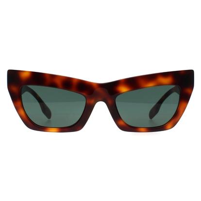 Brown Cat Eye Light Havana Dark Green Be4405
