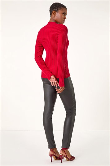 Cable Split Detail Rib Jumper 16132078