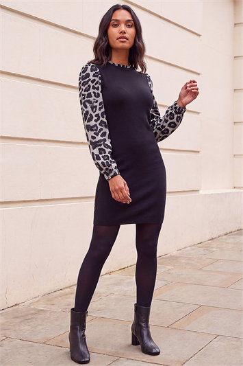 bodycon dress with leggings Grey Dresses in Size 12 Size:L / 40
