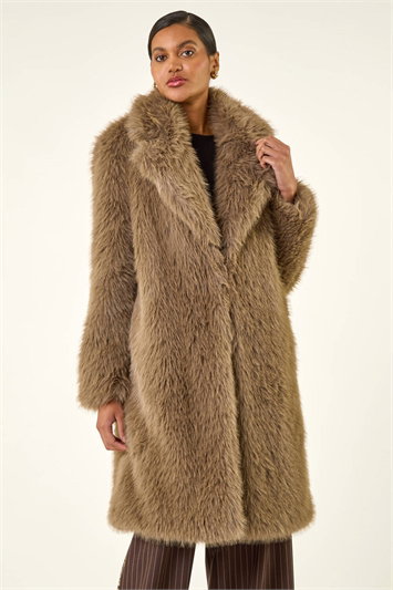 Premium Faux Fur Coat 12039314