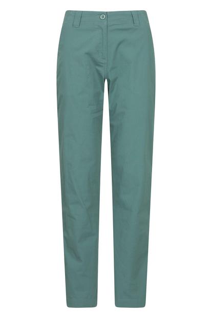 Green Coastal Stretch Trousers