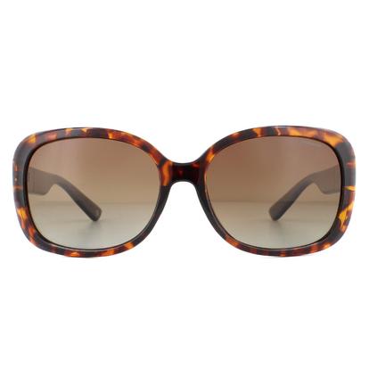 Brown Fashion Havana Brown Gradient Polarized Sunglasses
