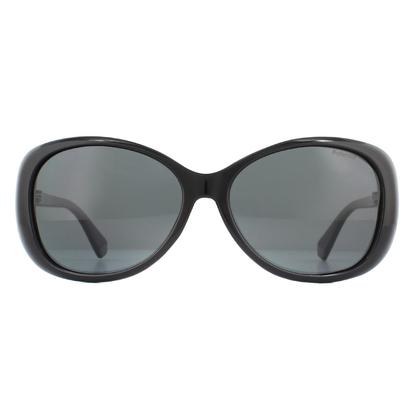 Black Fashion Black Grey Polarized Sunglasses
