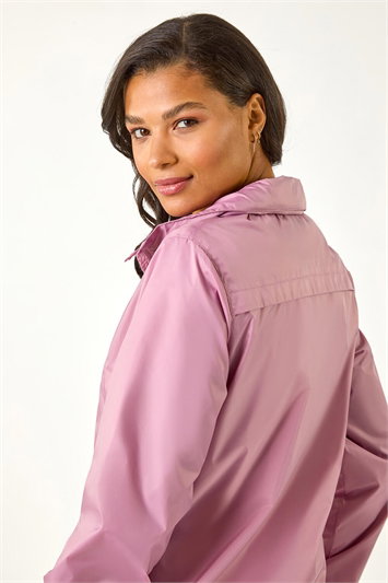 Pink Shower Resistant Jacket
