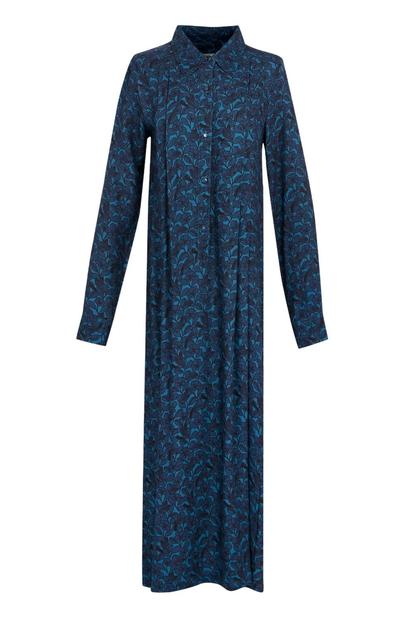 Blue Orla Kiely Birdy Winter Dress
