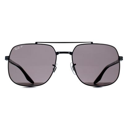 Grey Aviator Gunmetal Dark Grey Chromance Polarized Rb3699