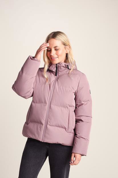 Purple Dina Shower Resistant Insulated Jacket