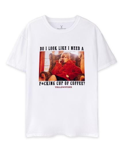 White Yellowstone Beth Dutton Coffee T-Shirt