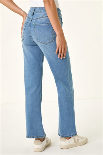 Petite Bootcut Stretch Jeans 18093429