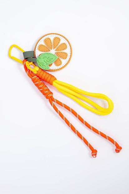 Orange Oranges Clip On Bag Charm