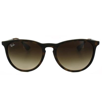 Brown Round Rubberised Havana Brown Gradient Erika 4171 Sunglasses