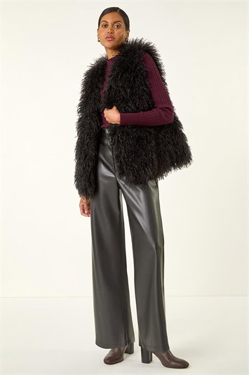Longline Faux Fur Gilet 15045808