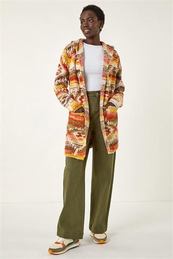 Jacquard Knit Cardigan 16242506